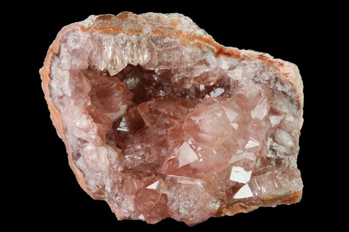 Sparkly, Pink Amethyst Geode Section - Argentina #170104